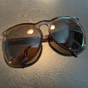 Vintage '70's Men's Dior Oversize Sunglasses